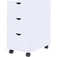 Berkfield Home Drawer Unit 45x33x60 cm White | Size: 45 x 33 x 60 cm