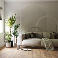 Superfresco Easy Linear Arch Grey Print To Order 3m x 2.8m Mural