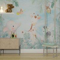 Superfresco Easy Circle of Life Blue Print To Order 3m x 2.8m Mural
