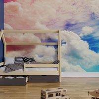 Superfresco Easy Day Dreamer Pink Blue Print To Order 3m x 2.8m Mural