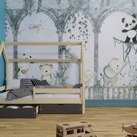 Superfresco Easy Animal Arch Blue Print To Order 3m x 2.8m Mural
