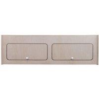 Monstershop Overhead Camper Cabinet - 100cm x 30cm x 30cm in Natural | Size: 100 cm x 30 cm x 30 cm