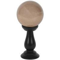 KDMD Small Smoke Grey Crystal Ball on Stand