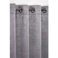 New Edge Blinds Metro Thermal Blackout Eyelet Curtains in Grey | Size: 168 cm width x 229 cm drop
