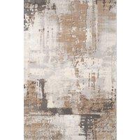 Kukoon Cream Beige Modern Contemporary Abstract Large Size Area Rug 190cm x 280cm in Light Beige | Size: 190 cm x 280 cm