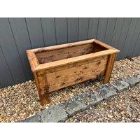 Charles Taylor Trading Prestbury Raised Rectangular Trough Large in Brown