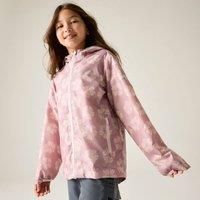 Regatta Printed Lever Waterproof Shell Jacket in Light Pink | Size: 15-16 Years