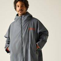 Regatta Adult Waterproof Changing Robe in Mid Grey | Size: S/M