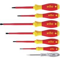 Wiha Softfinish Electric Sl ph Screwdriver Set, 7 Piece