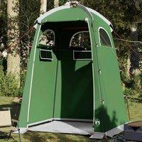Berkfield Home Shower Tent Green Waterproof