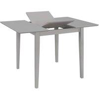 Berkfield Home Extendable Dining Table Grey (80-120)x80x74 cm MDF