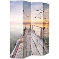 Berkfield Home Folding Room Divider 160x170 cm Lake