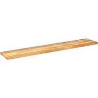 Berkfield Home Table Top 180x20x3.8 cm Rectangular Solid Wood Mango in Brown
