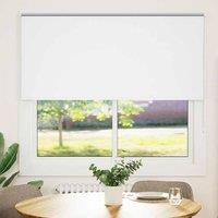Berkfield Home Roller Blind Blackout White 165x130 cm Fabric Width 161.6 cm Polyester