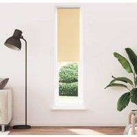 Berkfield Home Roller Blind Blackout Beige 40x210 cm Fabric Width 35.7 cm Polyester
