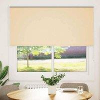 Berkfield Home Roller Blind Blackout Beige 150x130 cm Fabric Width 146.6 cm Polyester