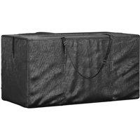Berkfield Home Durable Christmas Tree Storage Bags 2 pcs Black Polyethylene