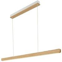 Nordlux Modern Indoor Pendant Light Brown Wood Sensor Intergrated LED Solar 30, 000hrs - Mains Powered, IP20