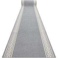 RugsX Bcf Morad Runner in Grey | Size: 100 cm x 200 cm