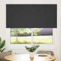 Berkfield Home Roller Blind Blackout Black 165x130 cm Fabric Width 161.6 cm Polyester