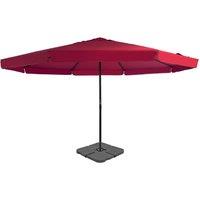 Berkfield Home Outdoor Umbrella with Portable Base Red