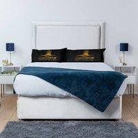 UK Bed Furniture Ascot Divan Bed Base with 26 Inch Headboard - No Storage in White | Size: Small Double