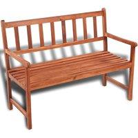 Berkfield Home Garden Bench 120 cm Solid Acacia Wood in Brown