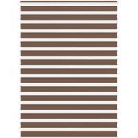 Berkfield Home Zebra Blind Brown 160x230 cm Fabric Width 155.9 cm Polyester