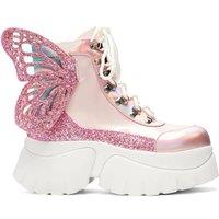 KOI Women's Wings of a Bubblegum Eyed Pixie Boots in Pink | Size: 5