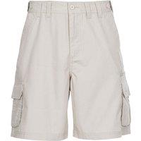 Trespass Men's Gally Water Repellent Hiking Cargo Shorts in Medium Beige | Size: Large