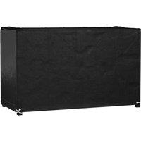 Berkfield Home Garden Furniture Cover 8 Eyelets 170x94x70 cm Rectangular in Black | Size: 170 x 94 x 70 cm