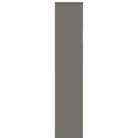 Berkfield Home Roller Blind Blackout Grey 40x210 cm Fabric Width 35.7 cm Polyester