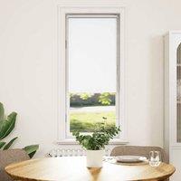 Berkfield Home Roller Blind Blackout White 50x150 cm Fabric Width 45.7 cm Polyester