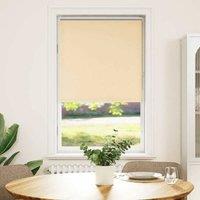 Berkfield Home Roller Blind Blackout Beige 85x130 cm Fabric Width 80.7 cm Polyester