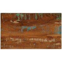 Berkfield Home Table Top 50x30x3.8 cm Rectangular Solid Wood Reclaimed in Brown