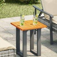Berkfield Home Table Top 40x40x2 cm Square Solid Wood Acacia in Brown | Size: 40 x 40 x 2 cm