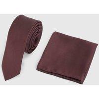 Burton Men's Espresso Tie & Pocket Square