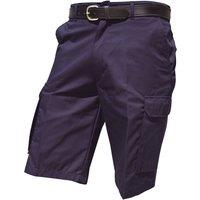 Warrior Men's Cargo Work Shorts in Navy | Size: 42R