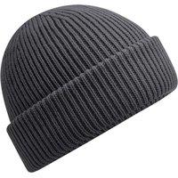 Beechfield Men's Wind Resistant Beanie in Mid Grey