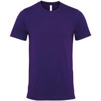 Bella + Canvas Men's Jersey Crew Neck T-Shirt in Purple | Size: Small