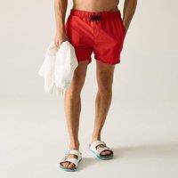 Regatta Men's Mawson Quick Drying Swim Short II in Red | Size: Medium