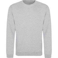 AWDis Men's Just Hoods Sweatshirt in Light Grey | Size: Small