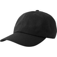 Atlantis Men's Dad 6 Panel Baseball Cap in Black
