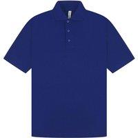 Casual Classics Men's Casual Classic Pique Polo in Blue | Size: 3XL