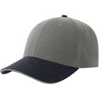 Atlantis Men's Liberty Sandwich 6 Panel Cap in Grey