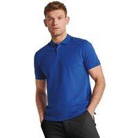Casual Classics Men's Casual Classic Pique Polo in Cobalt | Size: 4XL