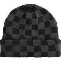 Beechfield Men's Checkerboard Beanie in Black