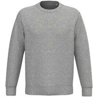 Native Spirit Men's Crew Neck Sweatshirt in Light Grey | Size: XS