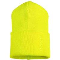 Mascot Men's Complete Ribbed Knitted Beanie in Yellow