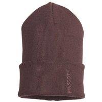 Mascot Men's Complete Ribbed Knitted Beanie in Brown